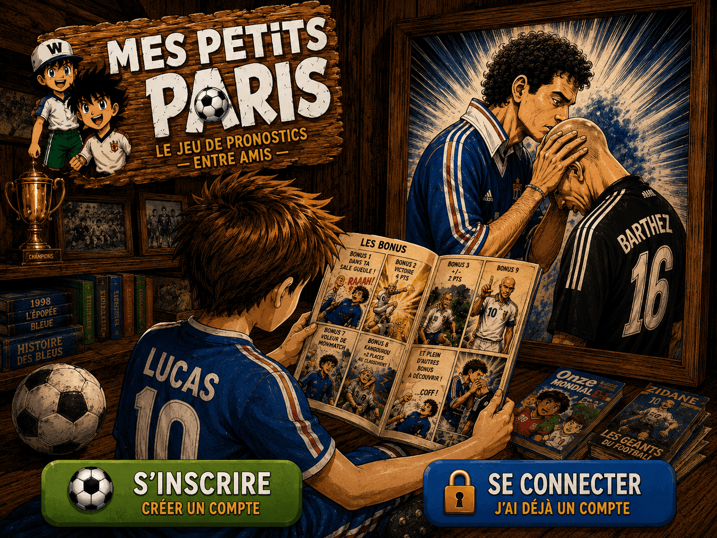 Mes Petits Paris — le jeu de pronostics entre amis