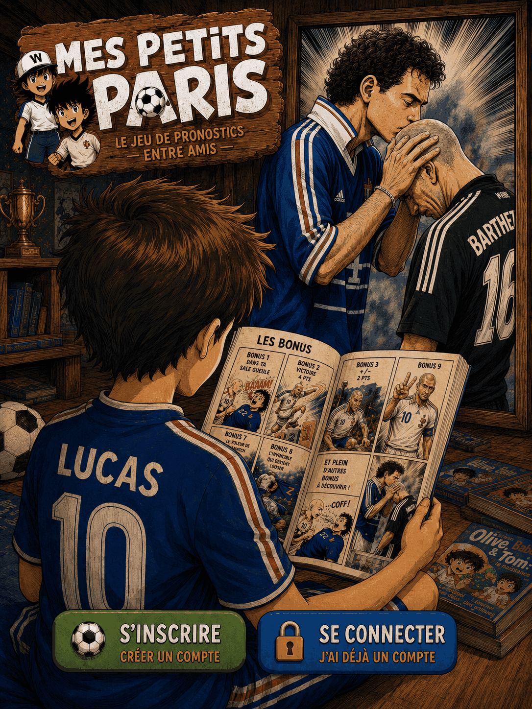 Mes Petits Paris — le jeu de pronostics entre amis